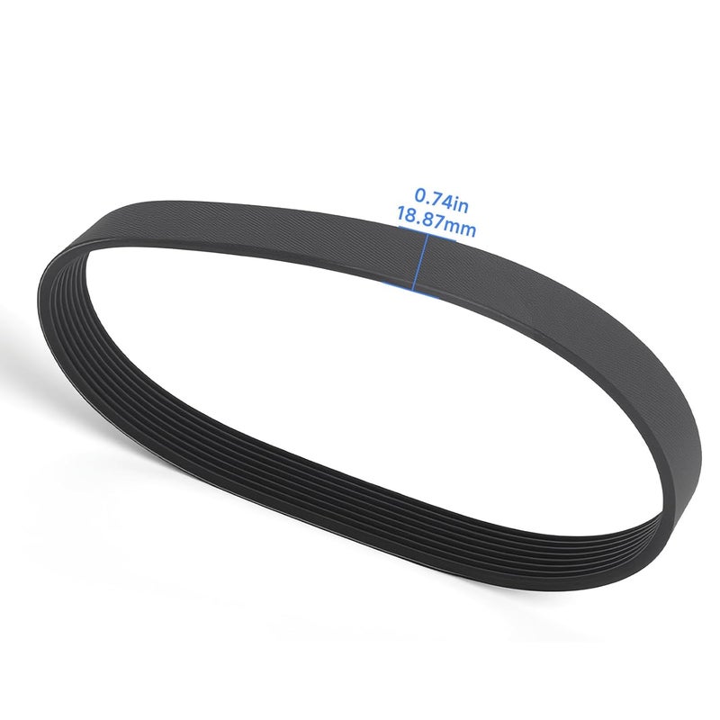 Filloman Treadmill Drive Belt 284711 Compatible with ProForm Power 995i, HealthRider, and Freemotion, Replacement for Part No. 319256 - Image 2